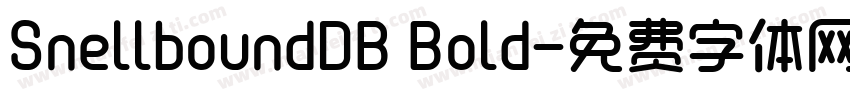 SnellboundDB Bold字体转换